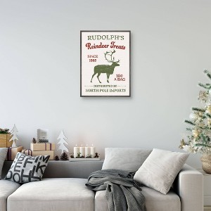 Masterpiece Art Gallery 18"x24" Christmas Farm Sign Collection B Wall Art - 1 of 4