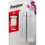 Energizer 10" 2pk 70 Lumens Battery Operated LED Cabinet Lights Bar with Wireless RF White