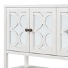 NicBex Elegant Console Table Buffet Cabinet with Storage Sideboard Cabinet with Mirrored Doors, Spacious Shelves, and Durable Wood Legs - 3 of 4