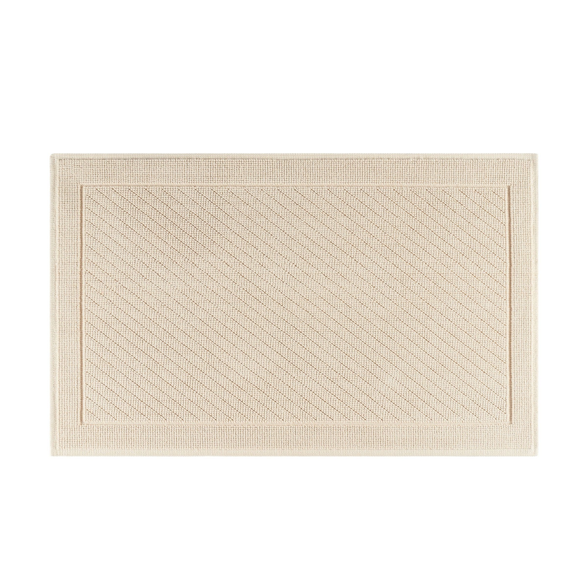 Host & Home Cotton Bath Rug 20x32 Almond Milk