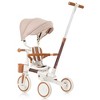 LOVSON 7-in-1 baby tricycle, equipped with removable push bar and footrest, sun canopy, safety guardrail, (suitable for babies aged 1-6 months) - 2 of 4