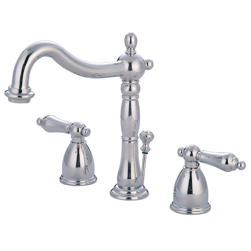 Victorian Widespread Bathroom Faucet - Kingston Brass, 1 of 7