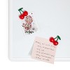U Brands 4ct Cherry Magnets Red - 3 of 4