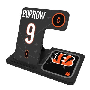 NFL Cincinnati Bengals Players Game Tactic 15-Watt 3 in 1 Charging Station - 1 of 4