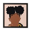 Domonique Brown Two Puffs Framed Wall Art Black - Deny Designs - 4 of 4