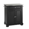 Alexandria Stainless Steel Top Portable Kitchen Island/Cart - Crosley - 4 of 4