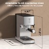 ZAFRO Espresso Machine 20 Bar with Rapid Cold Brew - Hot & Iced Coffee Maker, Built-in Steam Wand,37oz Water Tank -Perfect for Lattes, Cappuccinos - 3 of 4