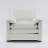 Grungis 38" Oversized Accent Chair with Thick Comfort Cushions,Chenille Lounge Chair with High Back & Wide Seat for Bedroom,Reading Room,Office - 4 of 4