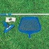 Intex Metal Frame 10' x 30" Above Ground Outdoor Swimming Pool with 330 GPH Filter Pump and Maintenance Kit with Vacuum Skimmer and Adjustable Pole - 3 of 4