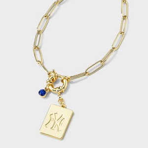 Bijoux Sport by Luv Aj MLB Gold Dog Tag Charm Necklace - 1 of 4