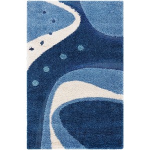 Florida Shag SG473 Power Loomed Indoor Rugs - Safavieh - 1 of 4