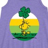 - Peanuts - Woodstock Shamrock Graphic Sleeveless Aline Dress - 2 of 4