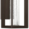 Minka Lavery Modern Outdoor Wall Light Fixture Oil Rubbed Bronze LED 19" Clear Seeded Glass for Post Exterior Porch Yard Patio - 3 of 3