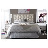 Viviana Modern And Contemporary Faux Leather Upholstered Button-Tufted Headboard - Baxton Studio - image 4 of 4