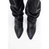 Elaris - Black Gusseted Block Heel Knee-High Boot (Women) | Prologue Shoes - 2 of 4