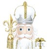 Sunnydaze 47" Pierre the Fleur-de-Lis Christmas Nutcracker Statue - 3 of 4