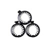 Mini 2.5 Inch Hair Clamps for Big Hair - Painless, Damage-Free Styling Tool - 3 Pieces - PuffCuff - 4 of 4