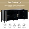 NicBex Accent Storage Cabinet with Metal Handles for Living Room,Kitchen,Office,Hallway - 4 of 4
