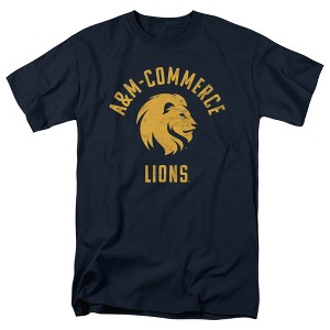 Men's Texas A&M University Commerce Official Lions Logo T-Shirt Lions Logo - 1 of 4
