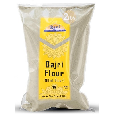 Organic Bajri Flour (pearl Millet) - 32oz (2lbs) 908g - Rani Brand