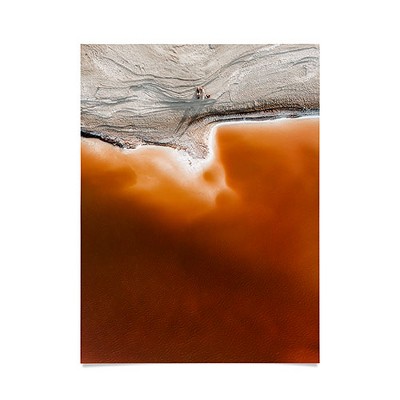 Romana Lilic / LA76 Photography Red Pond in the Baja Desert vol 1 18" x 24" Poster - Society6