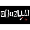 Juniors Womens Cruella Lipstick Logo T-Shirt - 2 of 4