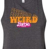 Women's - Barbie - Stacked Weird Barbie Graphic Racerback Tank - 2 of 3