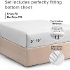 Premium Fitted Sheet Ultra Soft & Breathable - Deep Pocket for 8"-16" Mattresses - CGK Linens - 3 of 4