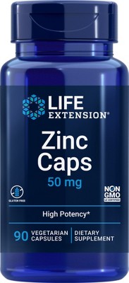 Zinc Caps by Life Extension  -  90 VegCap