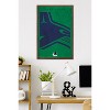 Trends International NHL Vancouver Canucks - Logo 25 Framed Wall Poster Prints - 2 of 4