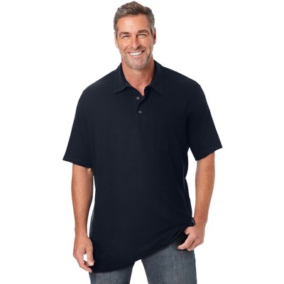 KingSize Men's Big & Tall Shrink-Less Lightweight Polo