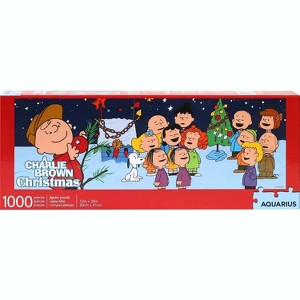 Aquarius Puzzles Charlie Brown Christmas 1,000 Piece Slim Jigsaw Puzzle - 1 of 4