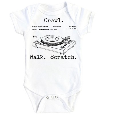 DJ Scratch - Baby Boy Girl Clothes Infant Onesie® Funny Cute Newborn GS1