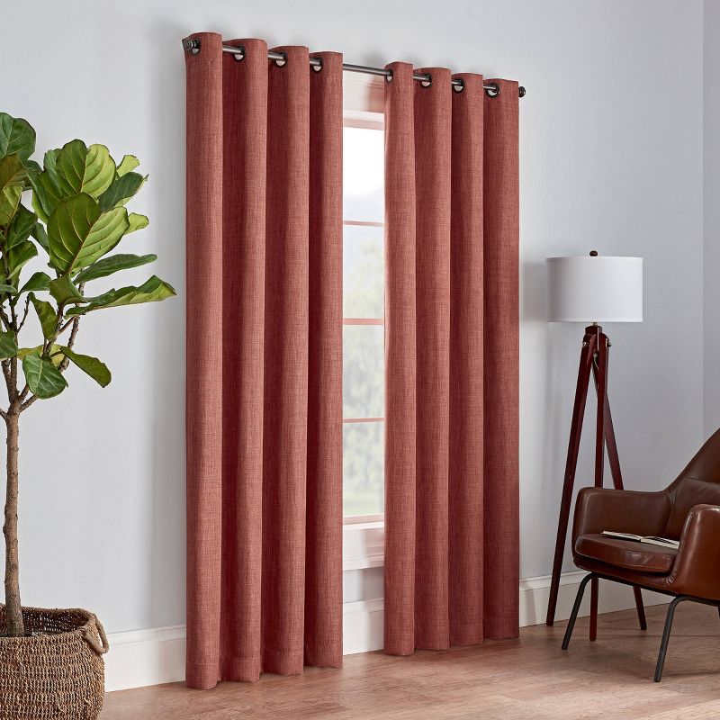 100"x84" Rowland Wide Blackout Curtain Panel - Eclipse, 4 of 13