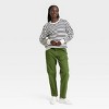 Houston White Adult Long Sleeve Waffle Crewneck T-Shirt - 3 of 3