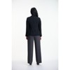 Avia Women’s Tailored Air Flow Crepe Darted Blazer – Semi-Fitted Business Jacket with Front Flap Pockets - Black, 10 - 4 of 4