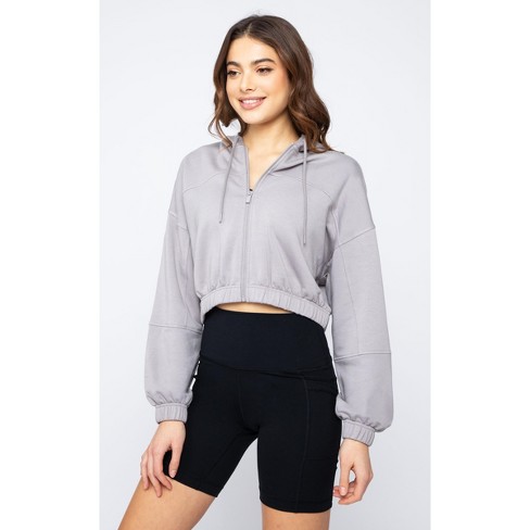 Target crop hot sale top hoodie