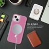 iHome Magnetic Velo Phone Case for iPhone 16e/16/15, Pink - 3 of 4