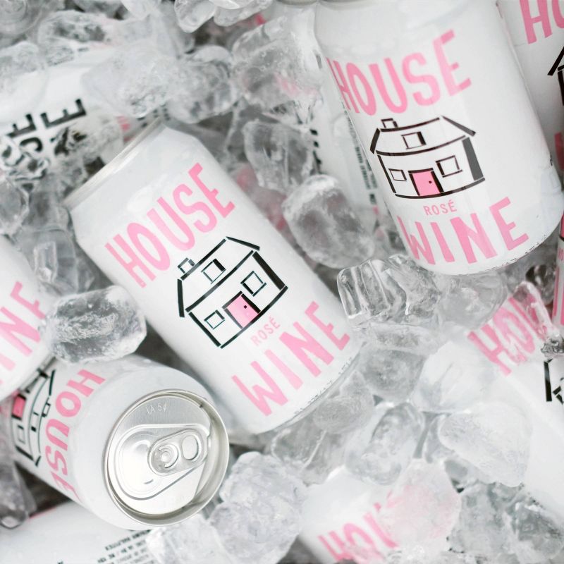 House Wines Rose Wine - 355ml Can, 4 of 6