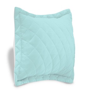 BrylaneHome BH Studio Reversible Quilted Sham - 1 of 4