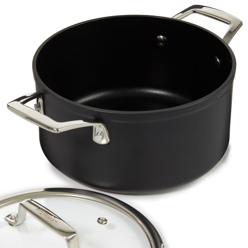 BergHOFF Essentials Non-stick Hard Anodized Covered Stockpot, Black, 3 of 7