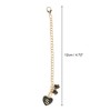 Unique Bargains Heart Bow Water Cup Pendant 1 Pc - 2 of 4