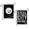 Briarwood Lane Pittsburgh Steelers Slogan Garden Flag NFL License - 3 of 3