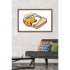 Trends International Gudetama - Whatever Framed Wall Poster Prints - 2 of 4