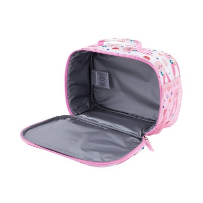 Kids' 5-Piece Pink Bunny Hard Shell Spinner Luggage Set