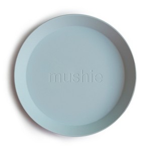 Mushie Round Dinnerware Plates, Set of 2 - 1 of 4