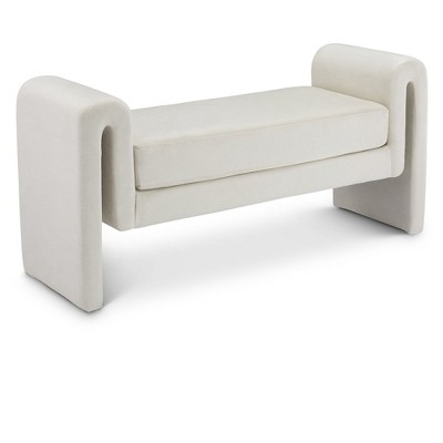 Meridian Furniture,Sloan Velvet Bench