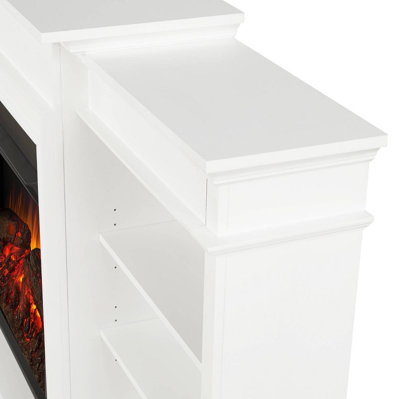 Real Flame Ashton Grand Electric Fireplace White, 4 of 8