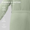 Adult Muslin Bathrobe 100% Cotton Robe with 4-Layer Absorbent Muslin Fabric By Comfy Cubs - 4 of 4