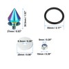 Unique Bargains Umbrella Type Universal Bumper Quick Release Front Rear Bumper Fasteners 4 Set - 4 of 4